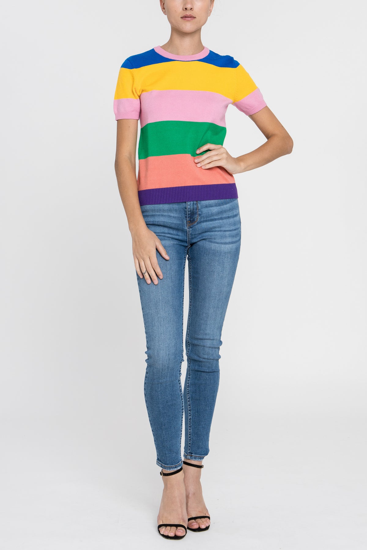 Color Block Sweater