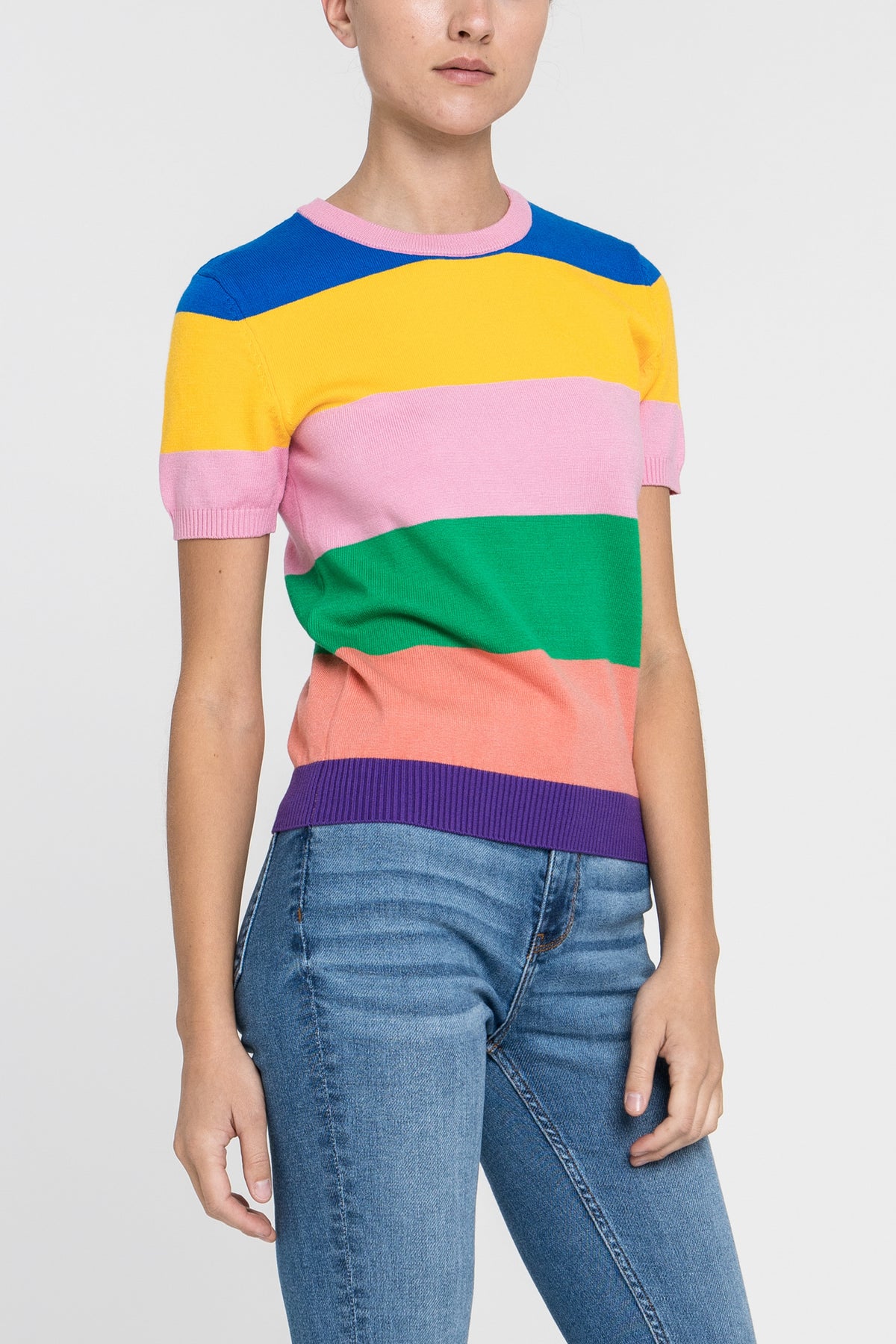 Color Block Sweater
