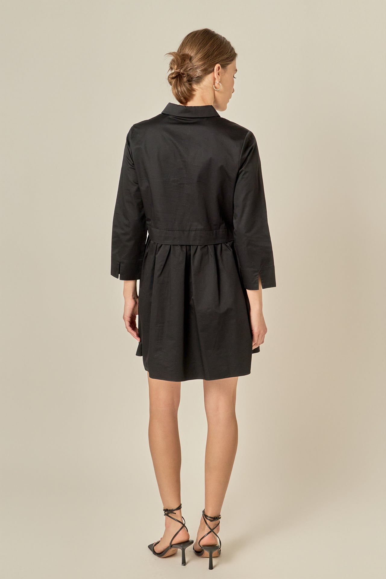 ENGLISH FACTORY - Mini Shirt Dress - DRESSES available at Objectrare