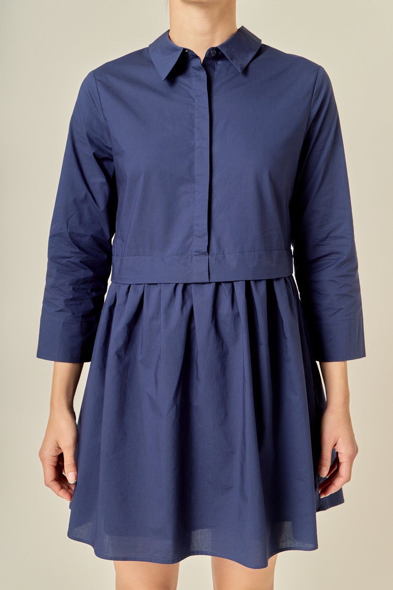 ENGLISH FACTORY - Mini Shirt Dress - DRESSES available at Objectrare