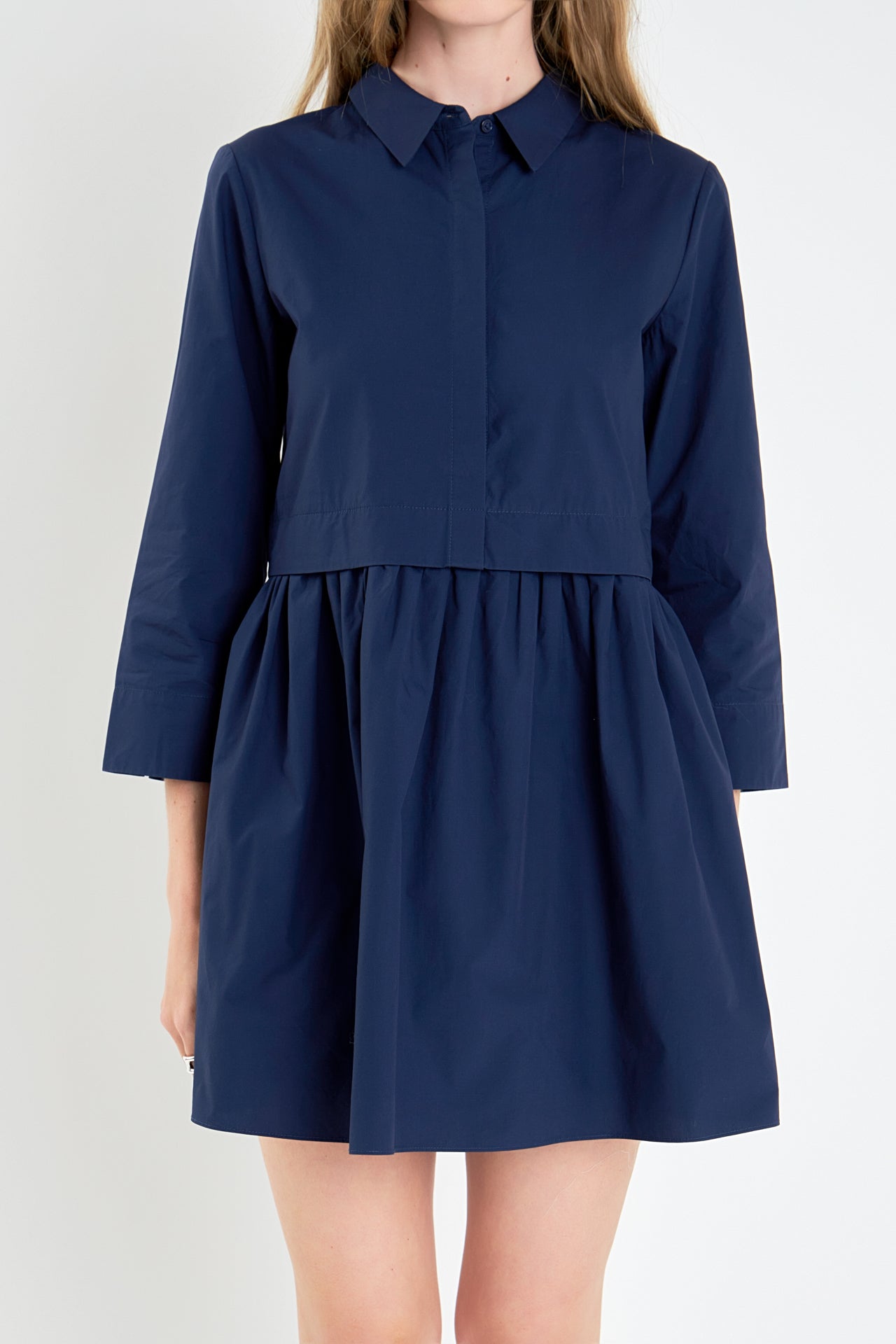 English Factory - Mini Shirt Dress