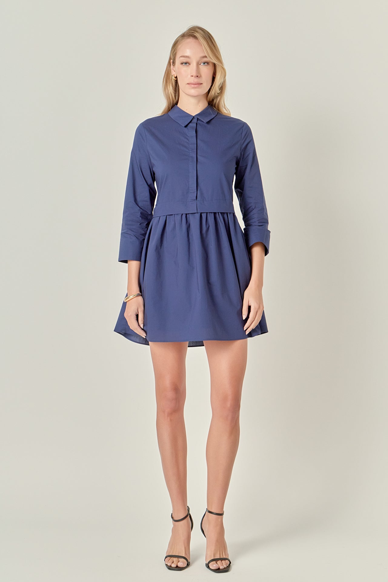 ENGLISH FACTORY - Mini Shirt Dress - DRESSES available at Objectrare