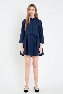 English Factory - Mini Shirt Dress