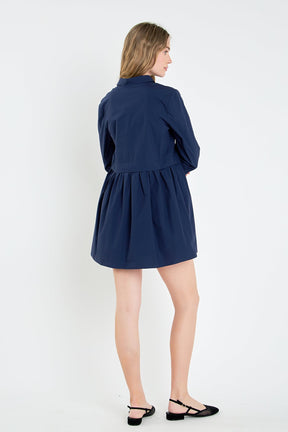 English Factory - Mini Shirt Dress