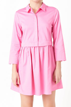 Mini Shirt Dress