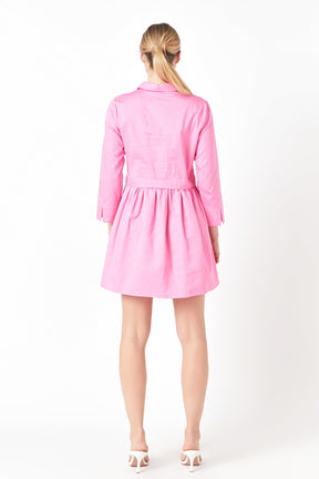 Mini Shirt Dress