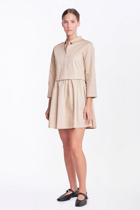 ENGLISH FACTORY - Mini Shirt Dress - DRESSES available at Objectrare