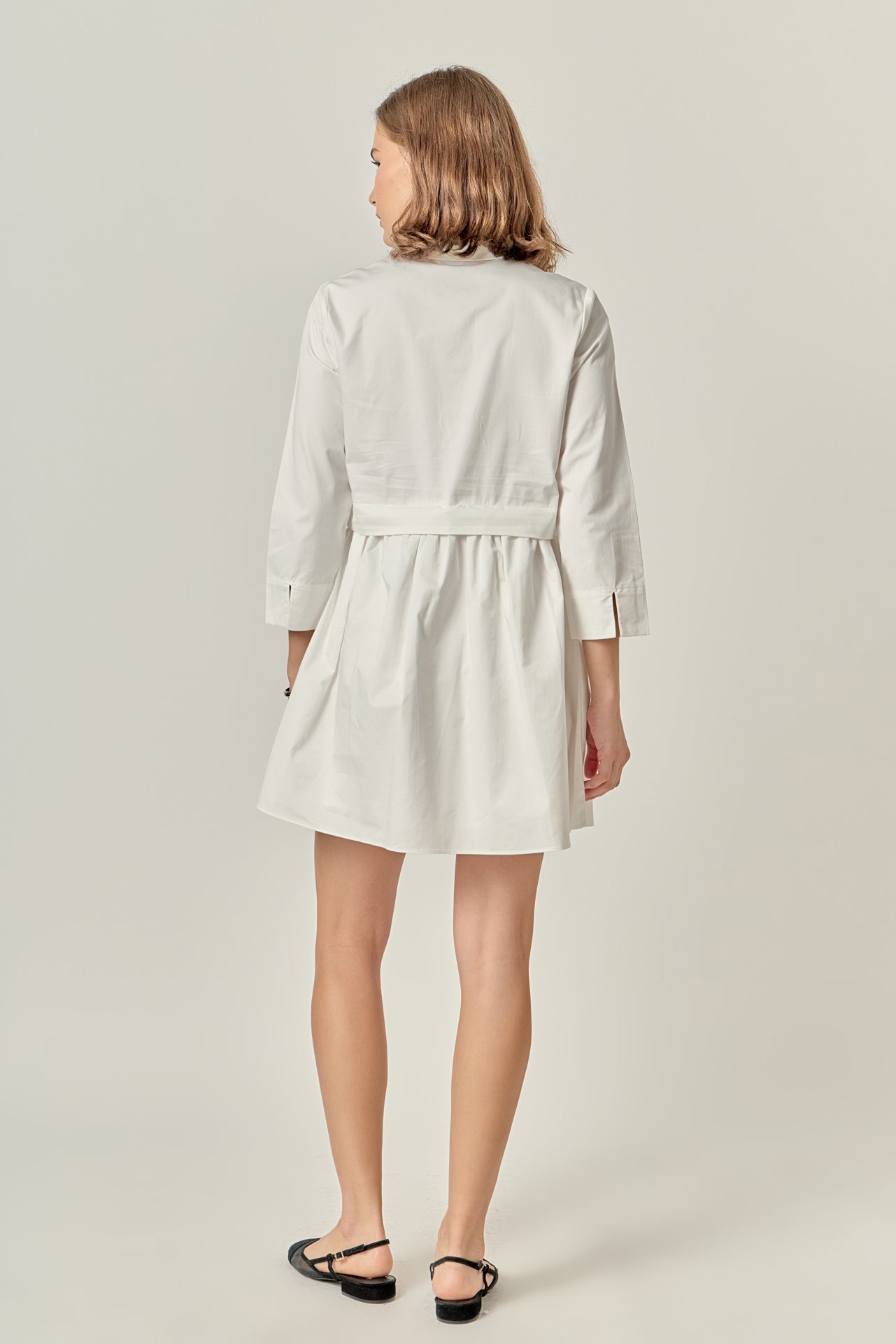 ENGLISH FACTORY - Mini Shirt Dress - DRESSES available at Objectrare