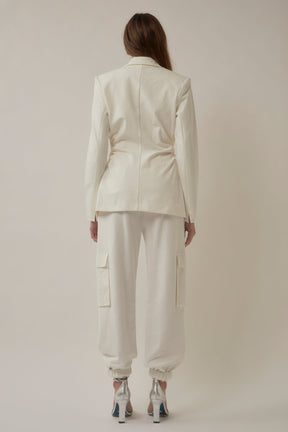 GREY LAB - Pockets Detail Loungewear Pants - PANTS available at Objectrare