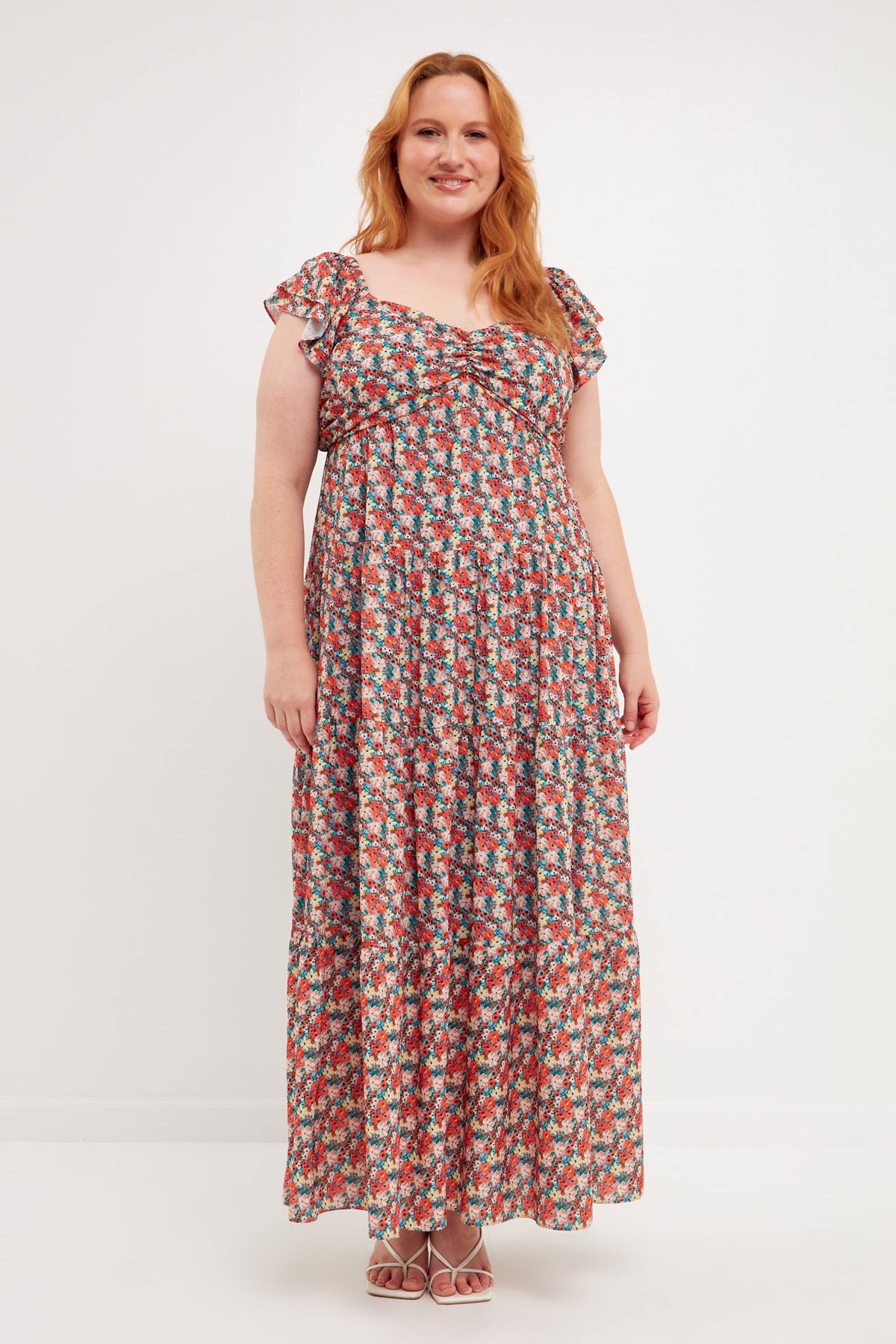 ENGLISH FACTORY - English Factory - Floral Tiered Maxi Dress - DRESSES available at Objectrare