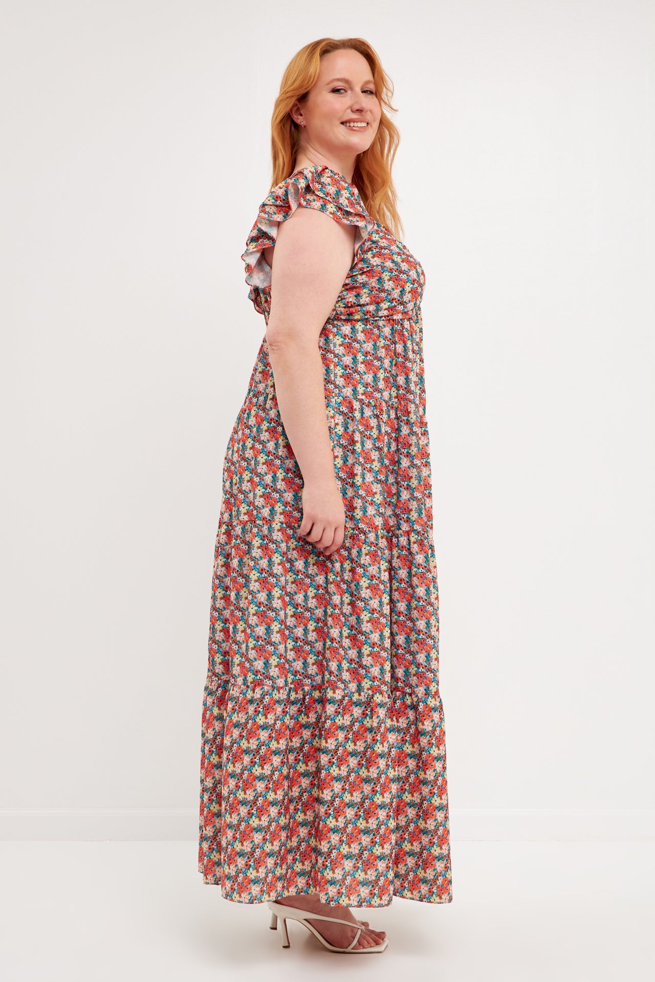 ENGLISH FACTORY - English Factory - Floral Tiered Maxi Dress - DRESSES available at Objectrare