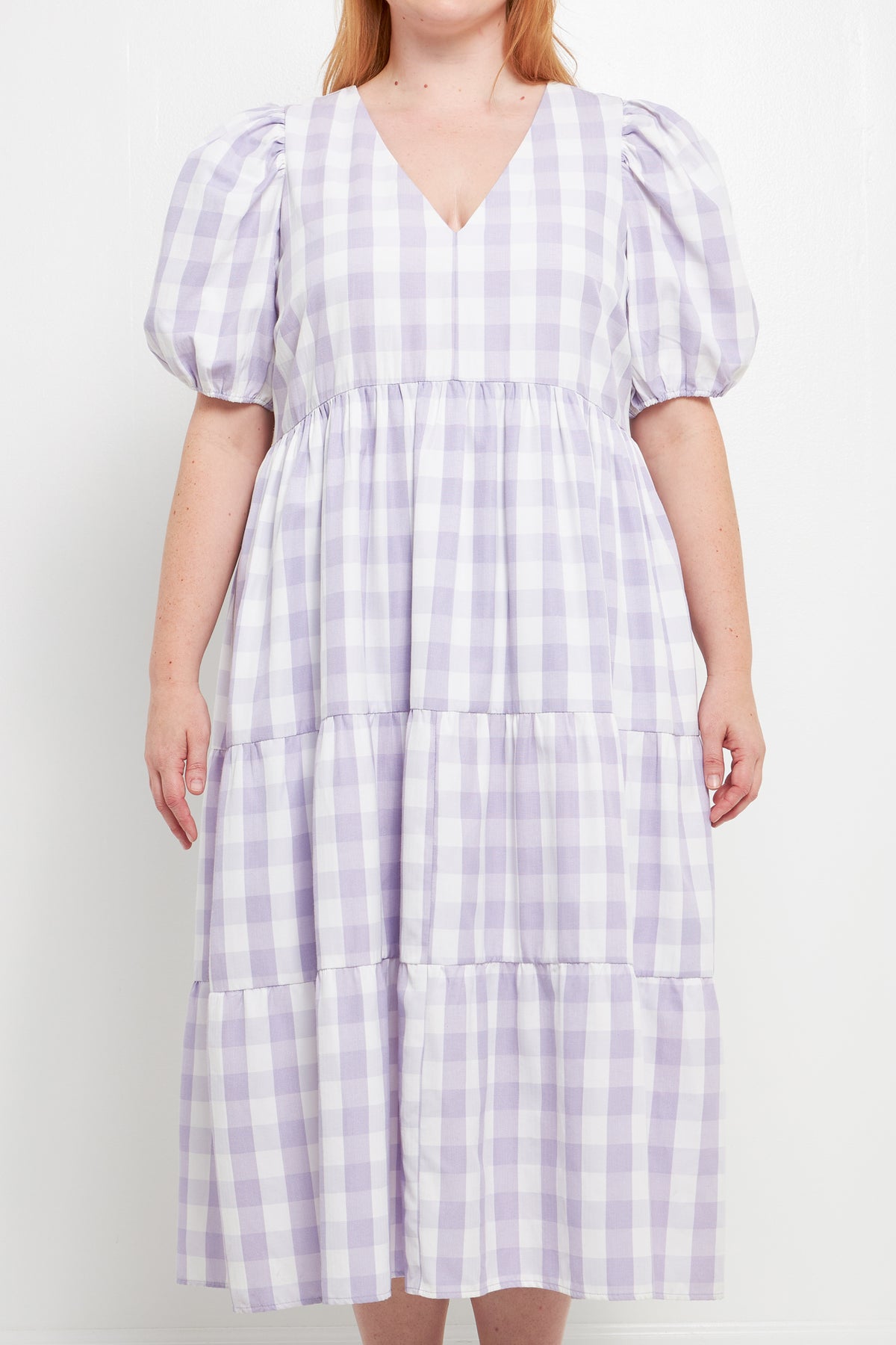 ENGLISH FACTORY - Floral Embroidery Babydoll Dress Plus Size - DRESSES available at Objectrare