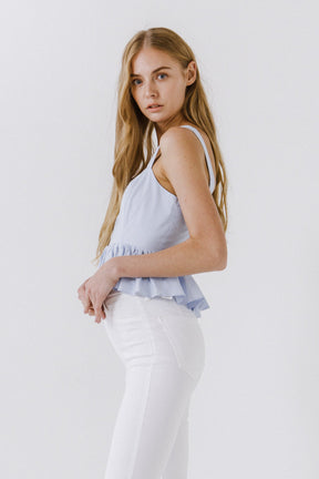 ENGLISH FACTORY - Women Woven Shirt - TOPS available at Objectrare