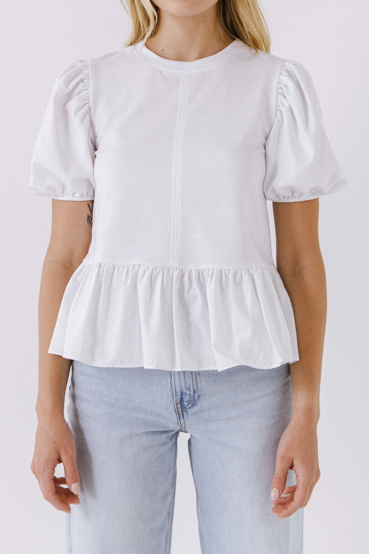 ENGLISH FACTORY - English Factory - Women Woven White Blouse - SHIRTS & BLOUSES available at Objectrare