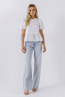 ENGLISH FACTORY - English Factory - Women Woven White Blouse - SHIRTS & BLOUSES available at Objectrare