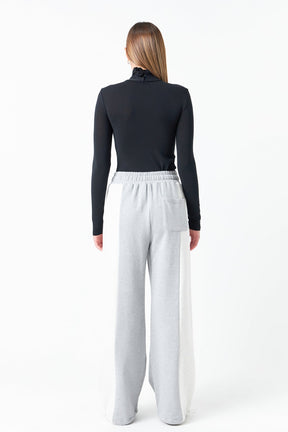 GREY LAB - Colorblock Loungewear Pants - PANTS available at Objectrare