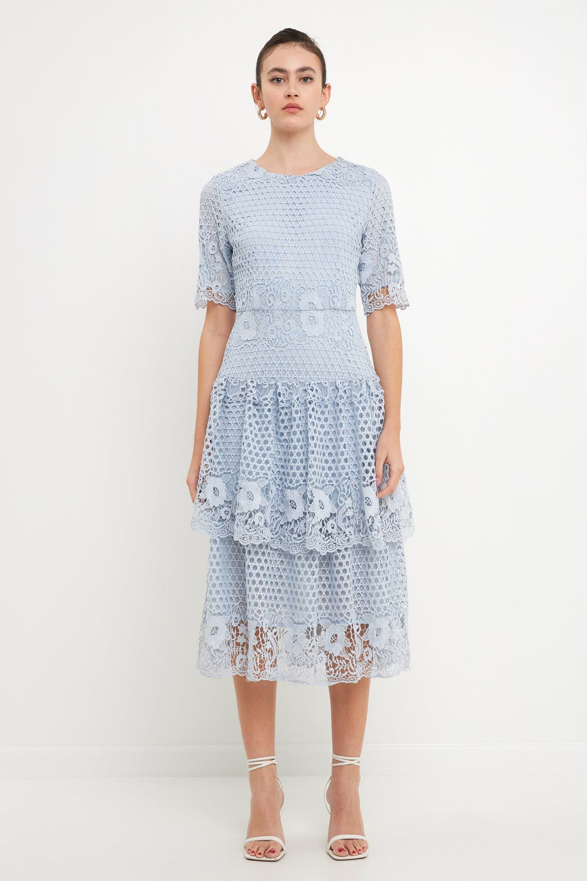 ENDLESS ROSE - All Over Lace Dress - DRESSES available at Objectrare