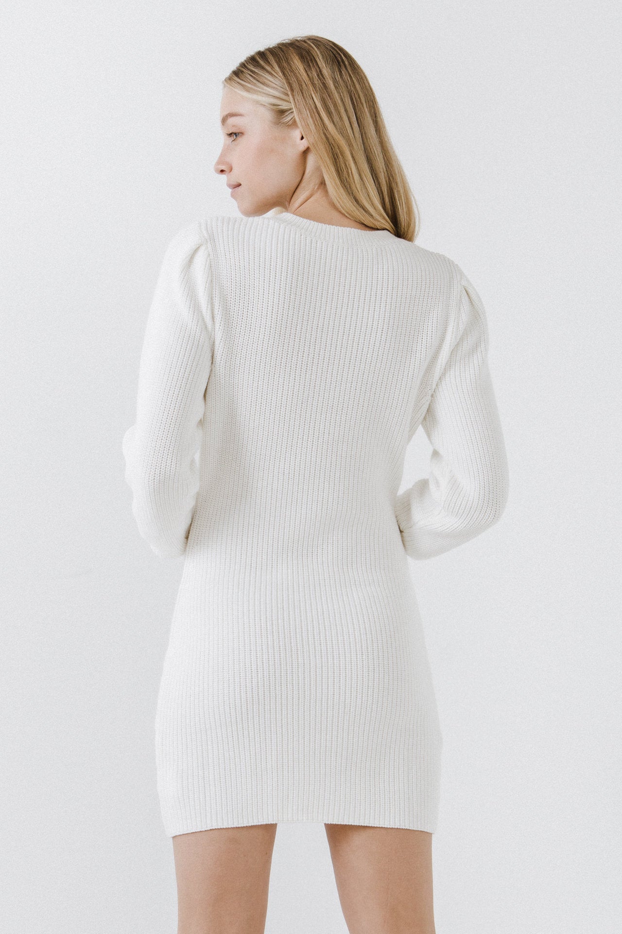 ENDLESS ROSE - Sweater Mini Dress - DRESSES available at Objectrare