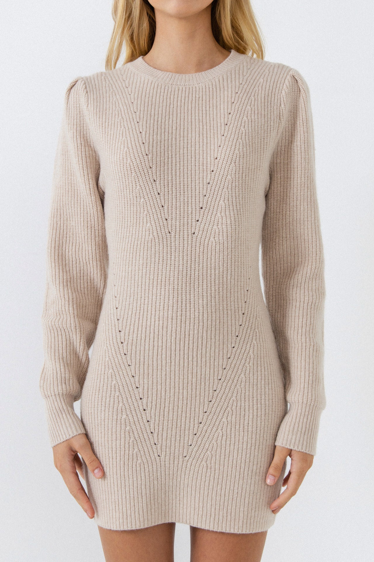 ENDLESS ROSE - Sweater Mini Dress - DRESSES available at Objectrare