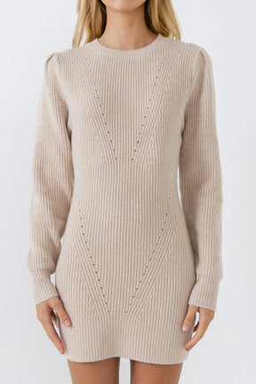 ENDLESS ROSE - Sweater Mini Dress - DRESSES available at Objectrare