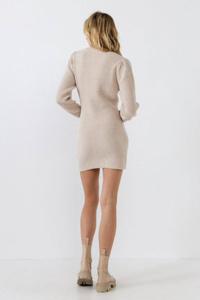 ENDLESS ROSE - Sweater Mini Dress - DRESSES available at Objectrare