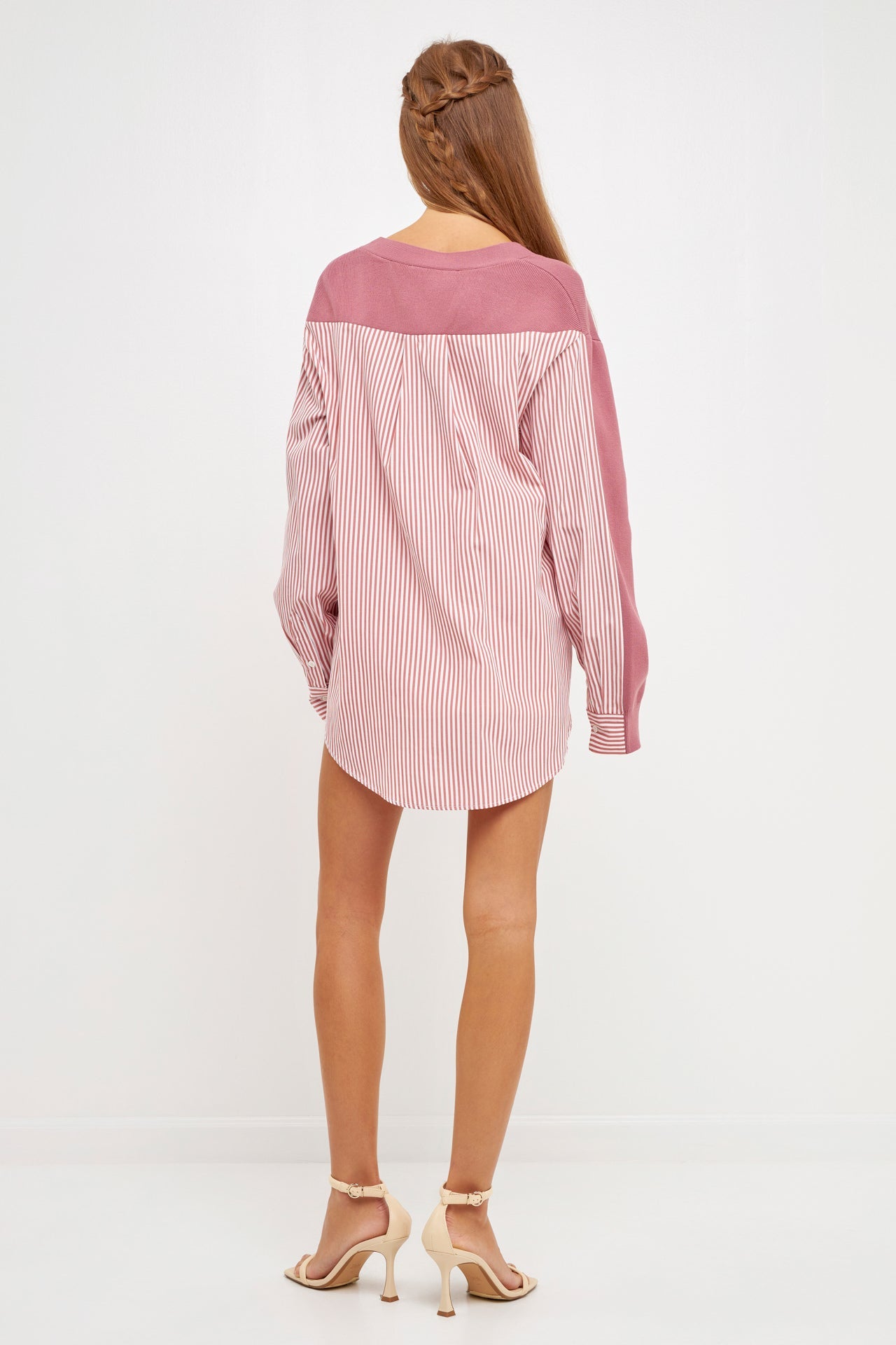 ENGLISH FACTORY - Mixed Media Cardigan - SWEATERS & KNITS available at Objectrare