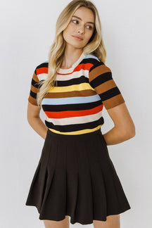 Multi Color Stripe Sweater