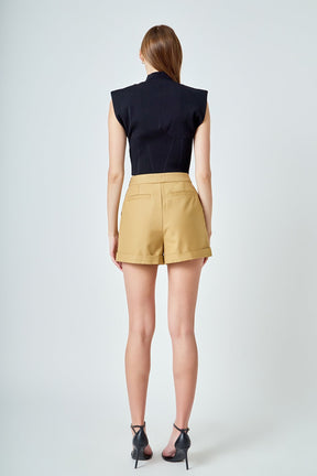 ENDLESS ROSE - Tailored Shorts - SHORTS available at Objectrare