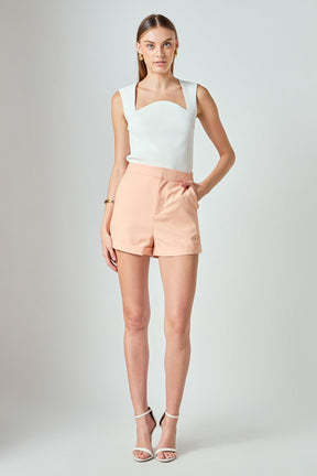 ENDLESS ROSE - Tailored Shorts - SHORTS available at Objectrare