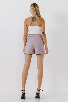 ENDLESS ROSE - Tailored Shorts - SHORTS available at Objectrare