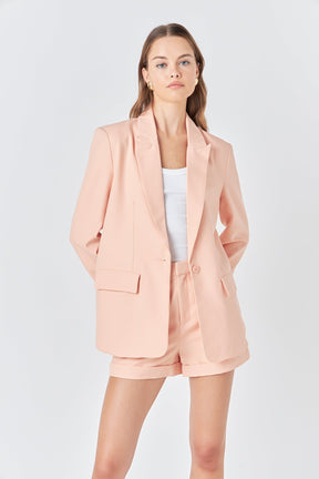 ENDLESS ROSE - Endless Rose - Single Breasted Blazer - BLAZERS available at Objectrare