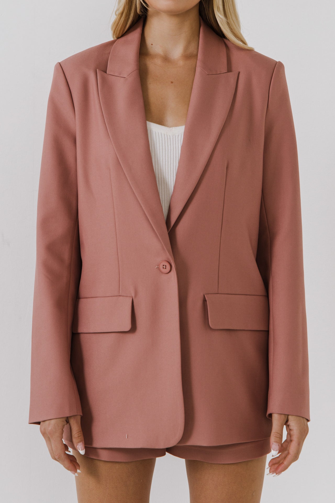 ENDLESS ROSE - Endless Rose - Single Breasted Blazer - BLAZERS available at Objectrare