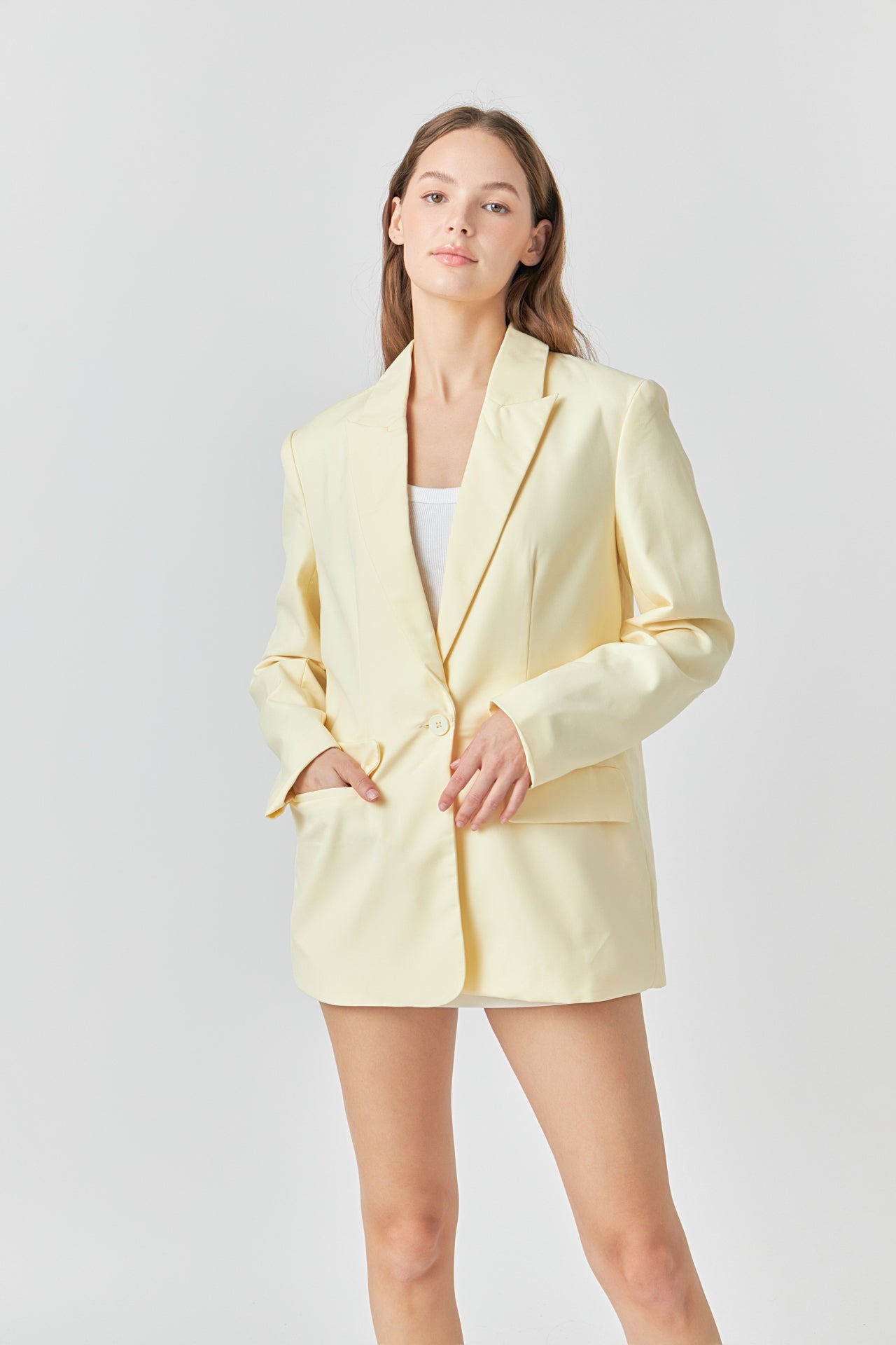 ENDLESS ROSE - Endless Rose - Single Breasted Blazer - BLAZERS available at Objectrare