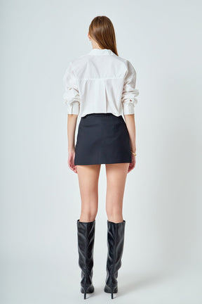ENDLESS ROSE - High-Waisted Skort - SKORTS available at Objectrare