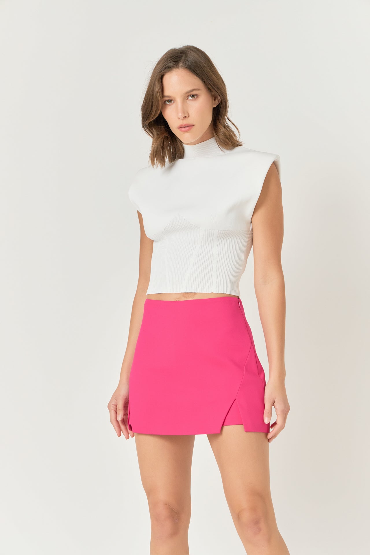 ENDLESS ROSE - Endless Rose - High-Waisted Skort - SKORTS available at Objectrare