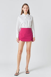 High-Waisted Skort