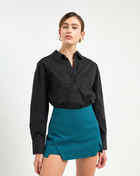 High-Waisted Skort