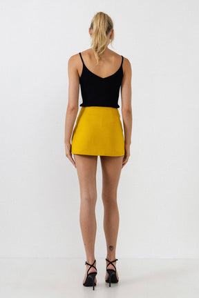 ENDLESS ROSE - Endless Rose - High-Waisted Skort - Final Sale - SKORTS available at Objectrare