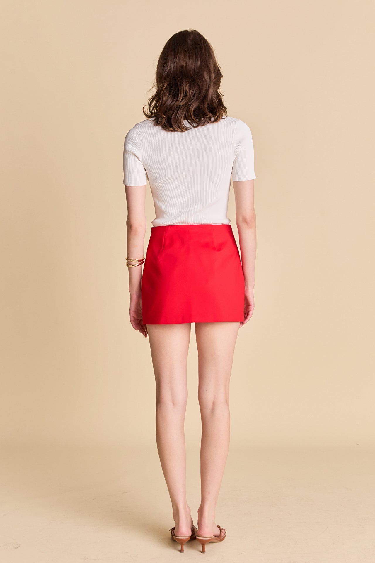 ENDLESS ROSE - High-Waisted Skort - SKORTS available at Objectrare