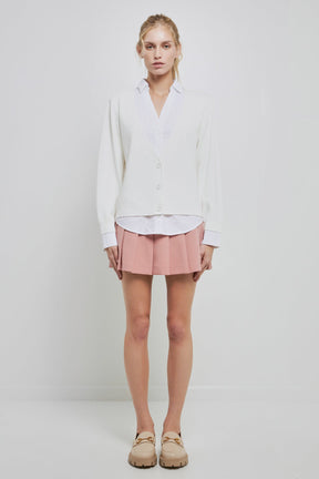 ENGLISH FACTORY - Mini Tennis Skort - SKORTS available at Objectrare