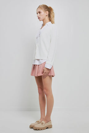 ENGLISH FACTORY - Mini Tennis Skort - SKORTS available at Objectrare