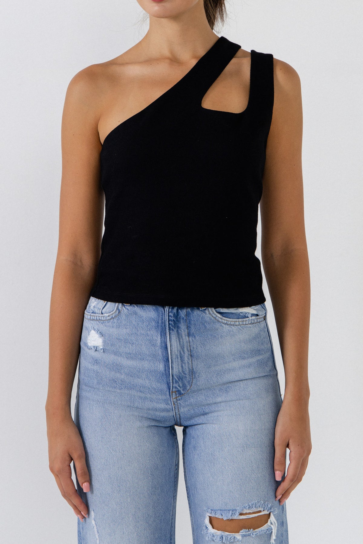 Cut-Out Detail Tank Top