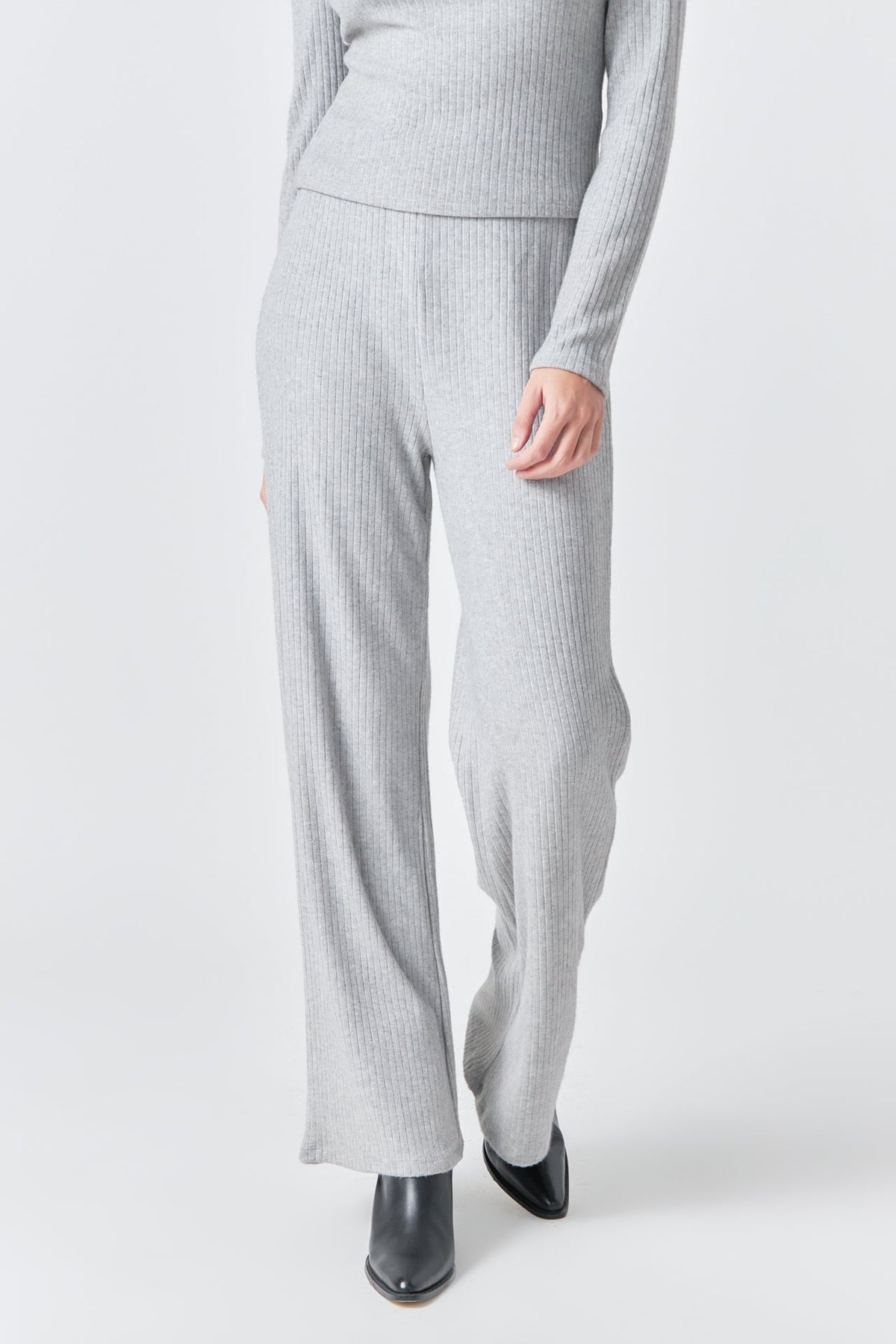 GREY LAB - Loungewear Knit Pants - PANTS available at Objectrare