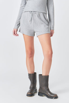 GREY LAB - Grey Lab - Loungewear Knit Shorts - SHORTS available at Objectrare