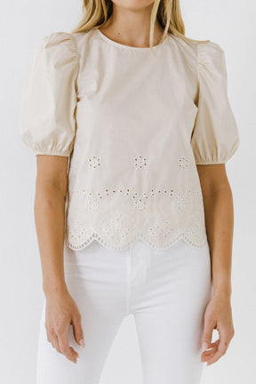 ENGLISH FACTORY - Women Woven Embroidered Blouse - TOPS available at Objectrare