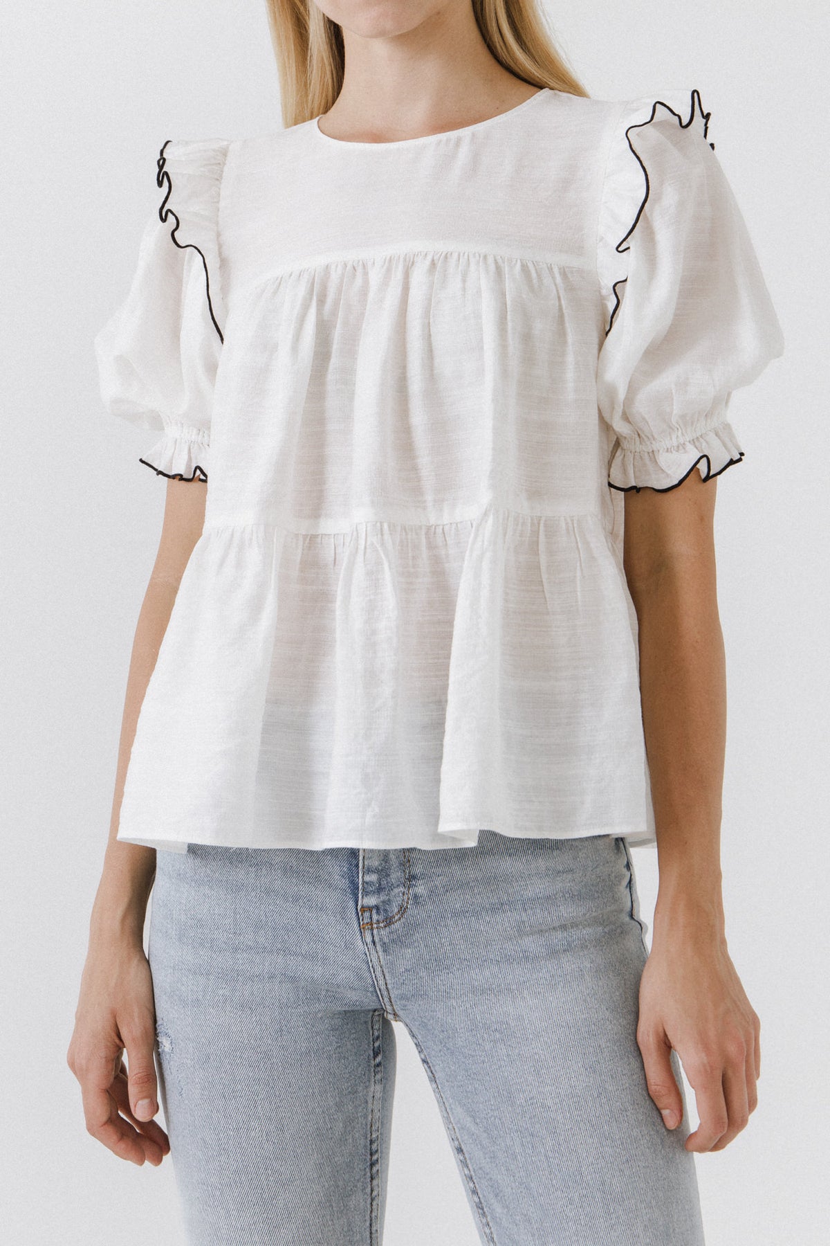 ENGLISH FACTORY - Women Woven Blouse - TOPS available at Objectrare