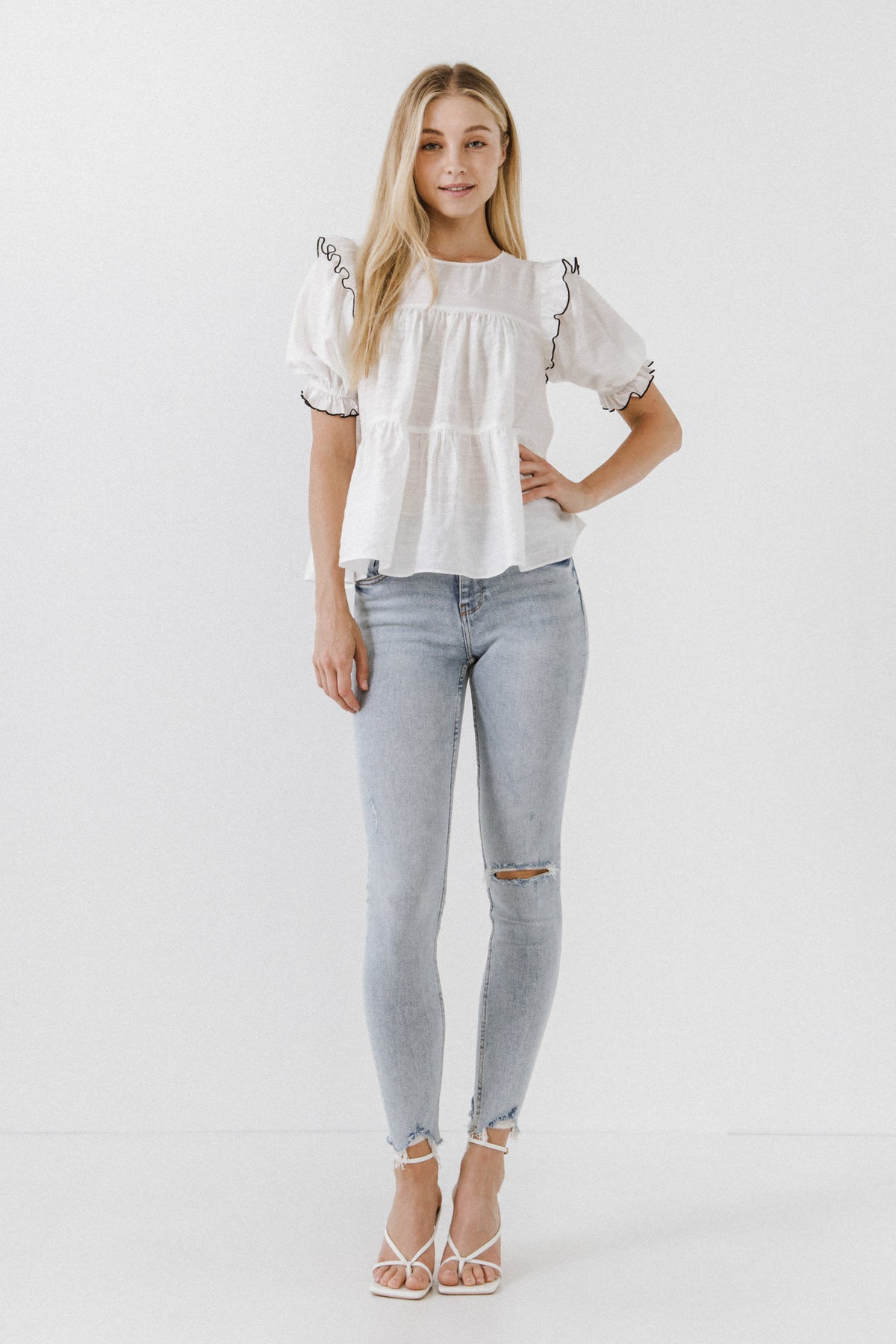 ENGLISH FACTORY - Women Woven Blouse - TOPS available at Objectrare