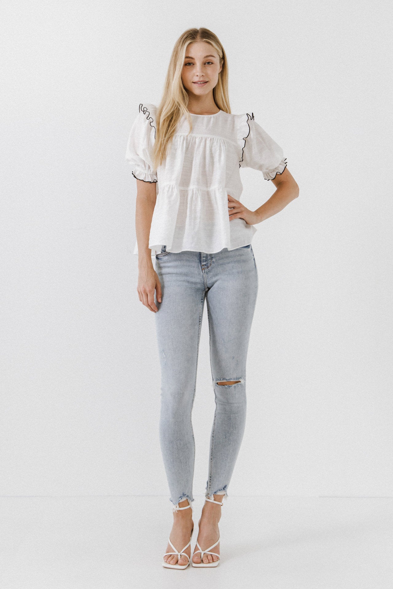 ENGLISH FACTORY - Women Woven Blouse - TOPS available at Objectrare