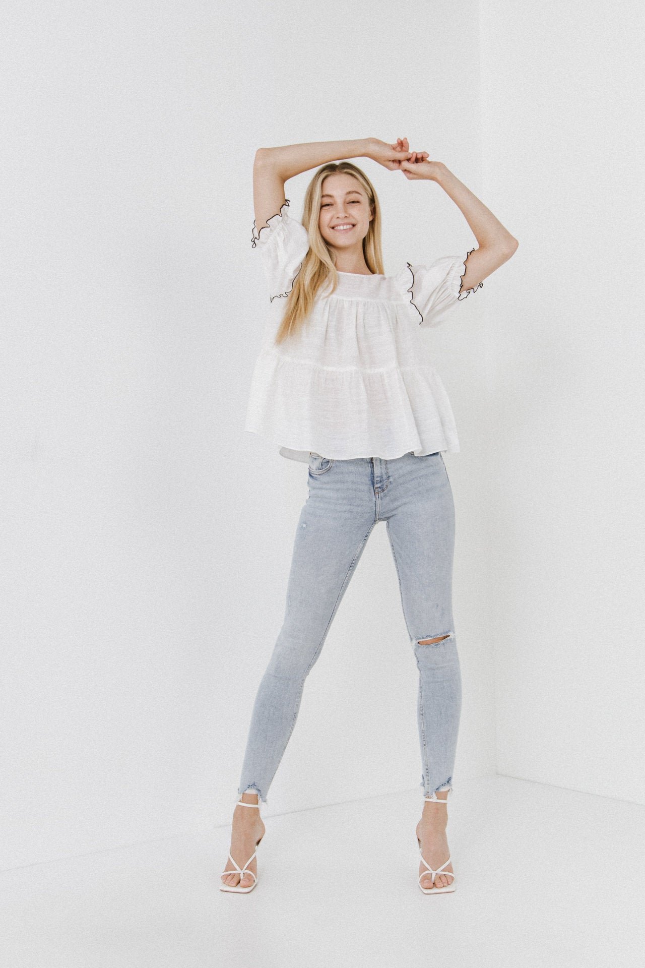 ENGLISH FACTORY - Women Woven Blouse - TOPS available at Objectrare