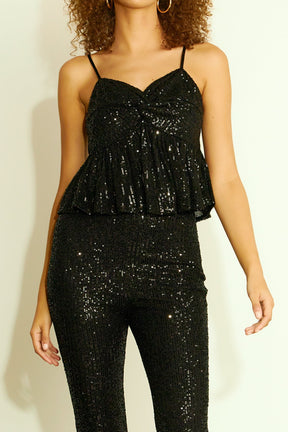 ENDLESS ROSE - Sequins Tank Top - TOPS available at Objectrare